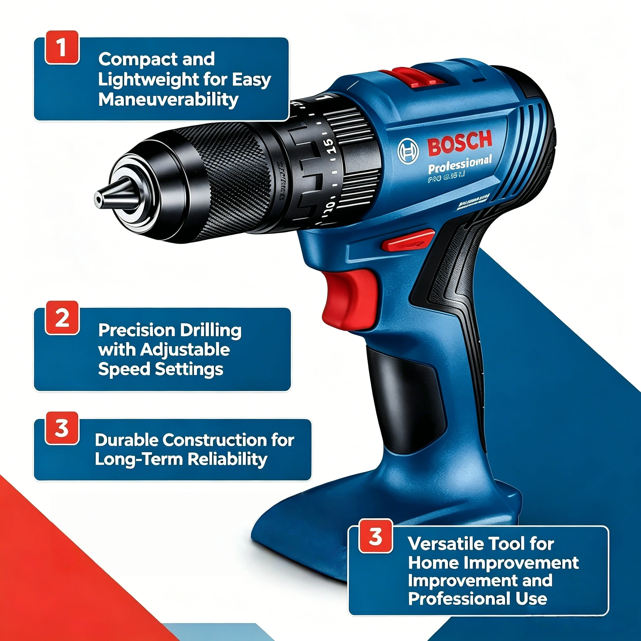 Bosch Drill Gsb 18V - BOSCH GSB 185-LI – бесщеточная ударная