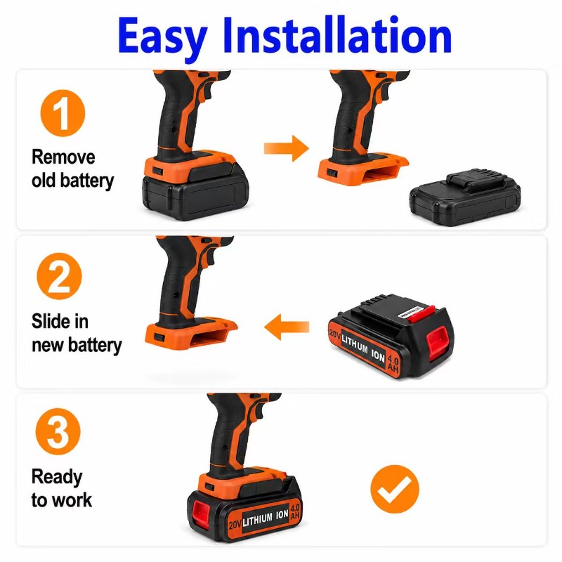 Аккумуляторная батарея BL2018  – обзор и цена Black+Decker Tool Cordless