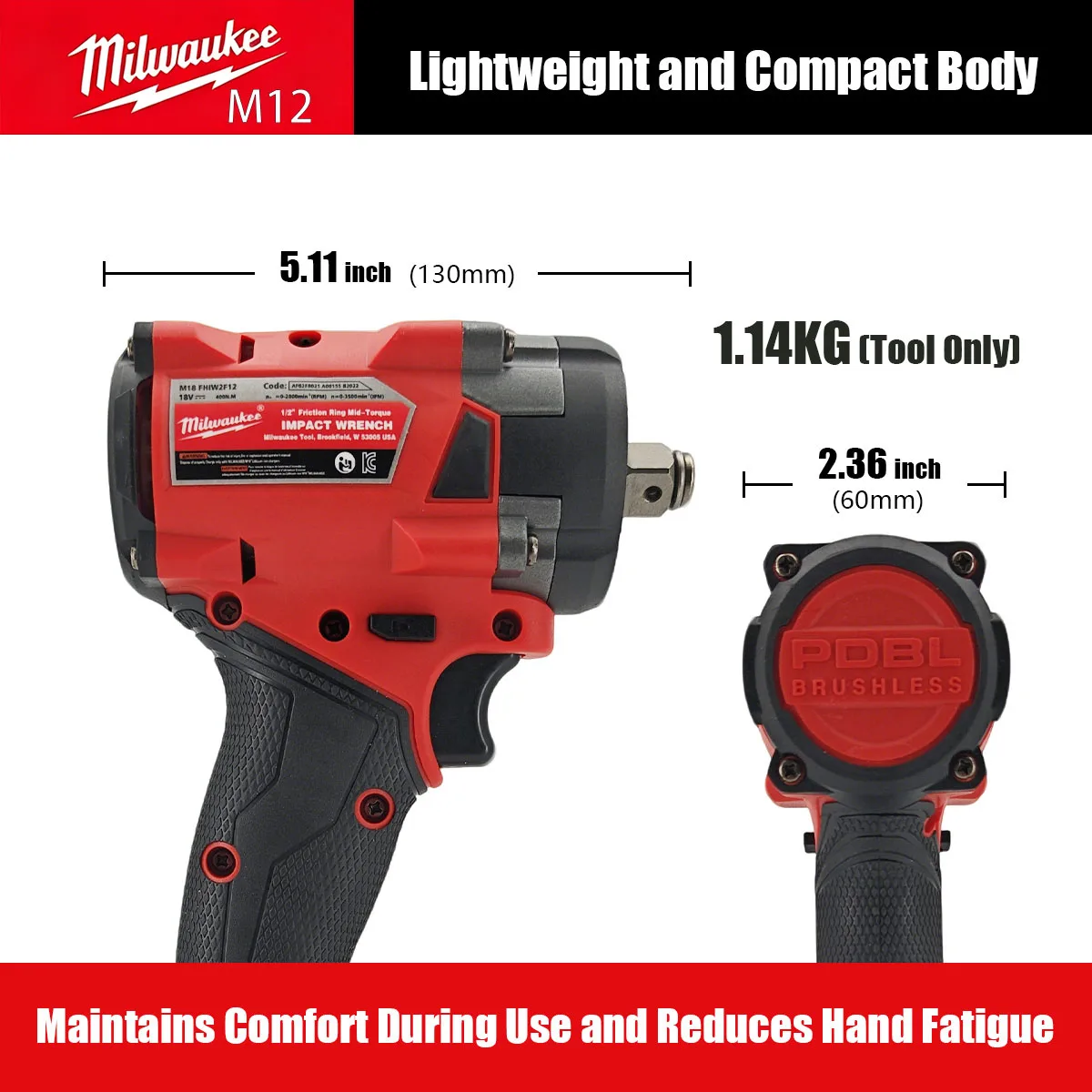 Бесщеточный электрический удар – обзор и цена Milwaukee Drill M18 Fuel