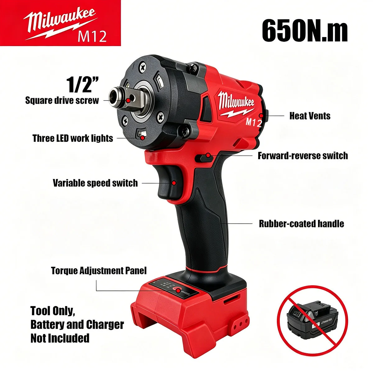 Бесщеточный аккумуляторный уда – обзор и цена Milwaukee Drill M18 Fuel